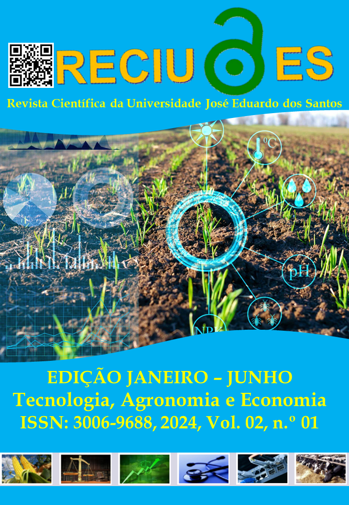 					Ver Vol. 1 N.º 2 (2024): Edição Janeiro - Junho - Tecnologia, Agronomia e Economia
				